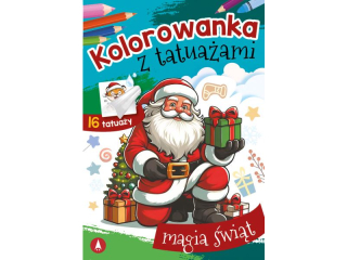 Kolorowanka z tatuaami SKRZAT BN Magia wit