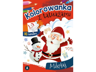 Kolorowanka z tatuaami SKRZAT BN Mikoaj