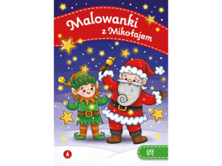 Kolorowanka SKRZAT BN Malowanki z Mikoajem. Elf