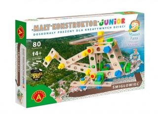 Mały Konstruktor Junior 3 w 1 Śmigłowiec