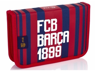 Piórnik pojedynczy z wyposa¿eniem, 2 klapki, 1W2 FC-185 Barcelona Barca Fan 6