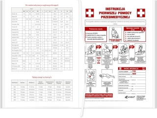 Kalendarz nauczyciela WN A5 dzienny Kraft NIEBIESKI 2024/25