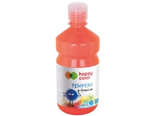 Farba Tempera Premium, 500ml, koralowy, Happy Color