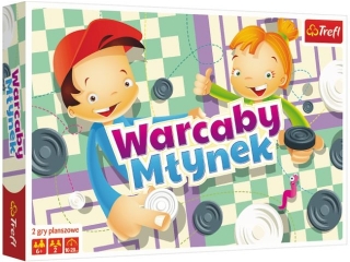 Gra ? Warcaby/Młynek Ilustrowany