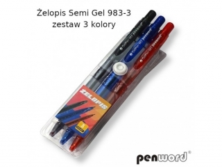 elopis PENWORD Semi grl 983-3 zestaw 3 kolory