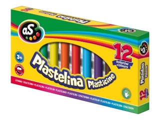 Plastelina AS 12 kolorw HURT