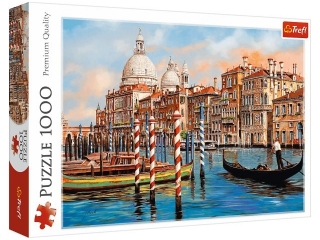 Puzzle 1000 TREFL Popoudnie w Wenecji - Canal Grande