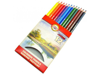 KIN KREDKI OMEGA JUMBO 3382 12 KOLORW HURT [opakowanie=6szt]