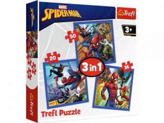 Puzzle "3w1" - Pajêcza si³a / Disney Marvel Spiderman