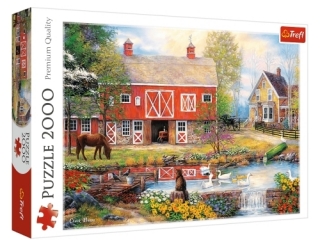 Puzzle 2000 TREFL Sielskie ycie