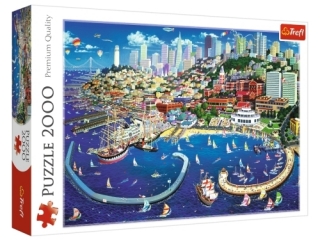 Puzzle 2000 TREFL Zatoka San Francisco