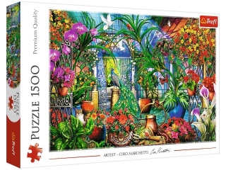 Puzzle 1500 TREFL Tajemniczy ogrd