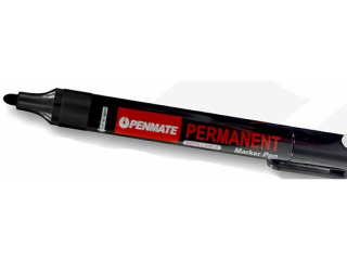 Marker permanentny PENMATE czarny HURT [opakowanie=60szt]