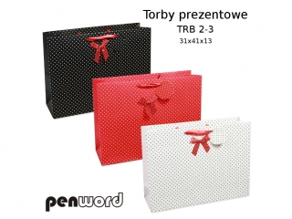 TORBY PREZENTOWE TRB 2-3 31x41x13 [opakowanie=12szt]