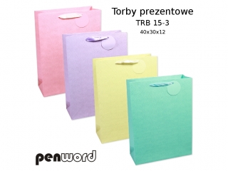 TORBY PREZENTOWE TRB 15-3 40x30x12 [opakowanie=12szt]