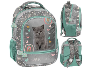 Plecak PASO LOVELY CAT PP26CS-260 38x28x15