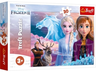 Puzzle "30 - Odwaga sióstr" / Disney Frozen 2 18253