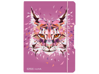Notatnik PP HERLITZ My.Book Flex A5 40k. Wild animal lynx