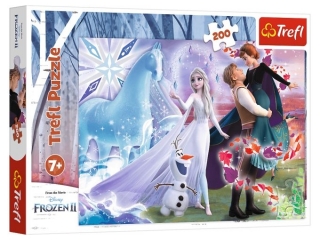 Puzzle "200 - Magiczny ¶wiat sióstr / Disney Frozen 2 13265