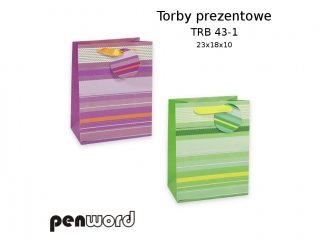 TORBY PREZENTOWE TRB 43-1 23x18x10