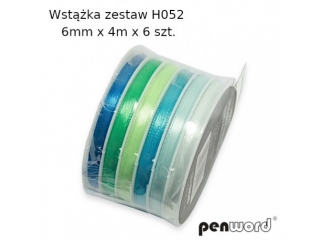 Wstka zestaw PENWORD H052 6mm x 4m x 6 szt.