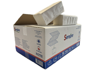 R�cznik papierowy sk�adany 2-warstwy 17gsm 23x21cm 100% celuloza 3000szt HURT [opak=3pacz.]