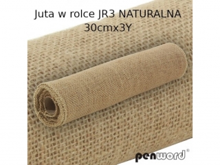 JUTA W ROLCE Jr3 NATURALNA 30cmx3Y