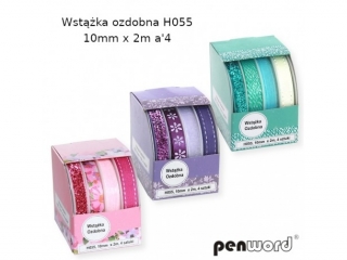 WSTĄŻKA OZDOBNA H055 10mm x 2m a4