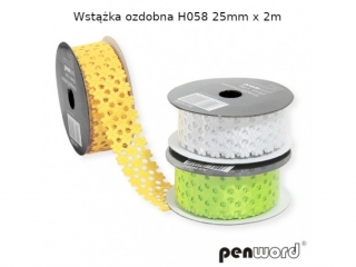 WSTKA OZDOBNA H058 25mm x 2m