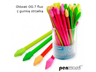 OWEK OG-7 FLUO Z GUMK STRZAK