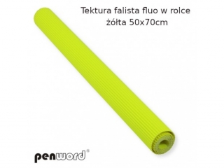 Tektura falista PENWORD w rolce 50x70cm fluo - ta