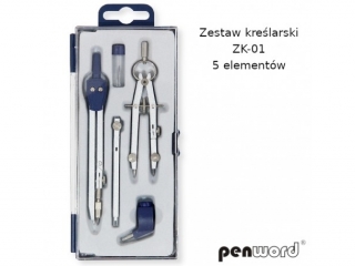 Zestaw krelarski PENWORD ZK-01 5 elementw