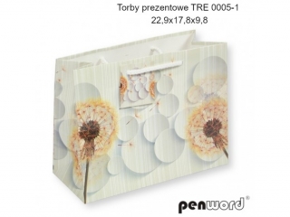 TORBY PREZENTOWE TRE 0005-1 22.9 X 17.8 X 9.8 CM