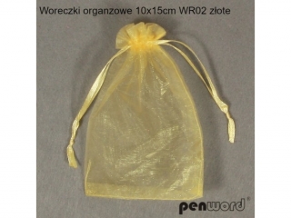 WORECZKI ORGANZOWE 10x15cm WR02 ZOTE a10