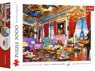 Puzzle 3000 TREFL Paryski paac