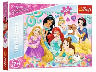 Puzzle "200 - Radosny ¶wiat ksiê¿niczek" / Disney Princess 13268