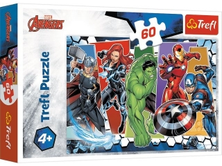 Puzzle "60 - Niezwyciê¿eni Avengersi" / Disney Marvel The Avengers 17357