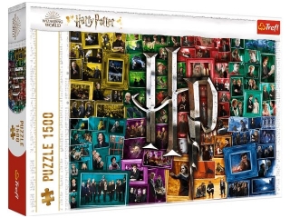 Puzzle 1500 TREFL Harry Potter: Na przestrzeni filmw