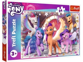 Puzzle "24 Maxi - Rado¶æ Kucyków Pony" / Hasbro My Little Pony Movie 2021 14338