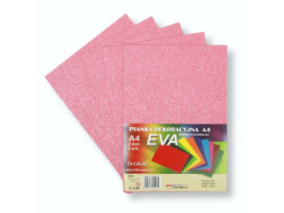 PIANKA EVA BROKAT A4 PASTELOWY RZ BGLE-002 BIODEGRADOWALNA a5