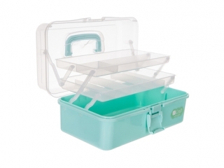 ORGANIZER - KUFEREK ROZKADANY, MINT, 33 X 20 X 14, 5 CM