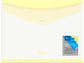 KOPERTA PP NA ZATRZASK Z PERFORACJ A4 ӣTA [opakowanie=6szt]