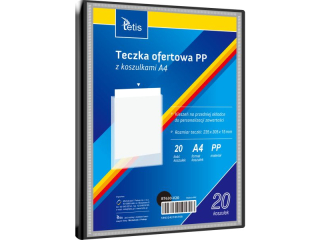 TECZKA OFERT. PP Z 20 KOSZUL. A4. CZARNA