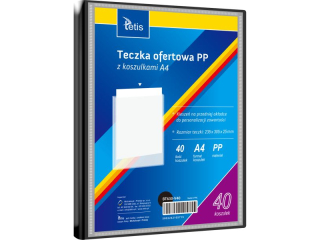 TECZKA OFERT. PP Z 40 KOSZUL. A4. CZARNA