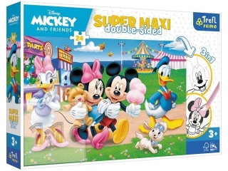 41005 "24 SUPER MAXI - Mickey w weso³ym miasteczku" / Disney Standard Characters FSC Mix 70%