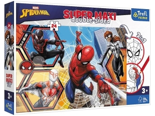 41006 "24 SUPER MAXI - Spiderman wyrusza do akcji" / Disney Marvel Spiderman FSC Mix 70%
