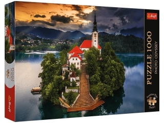 Puzzle 1000 Premium Plus TREFL Photo Odyssey: Jezioro Bled, Sowenia