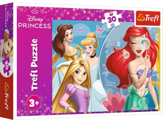 Puzzle   30 TREFL Pikny dzie ksiniczek / Disney