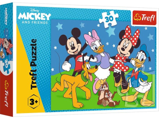 Puzzle   30 TREFL Myszka Miki - Mysie sprawy / Disney