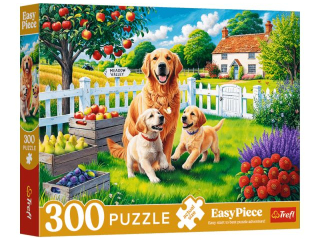 Puzzle  300 TREFL EasyPiece - Pieski na wsi